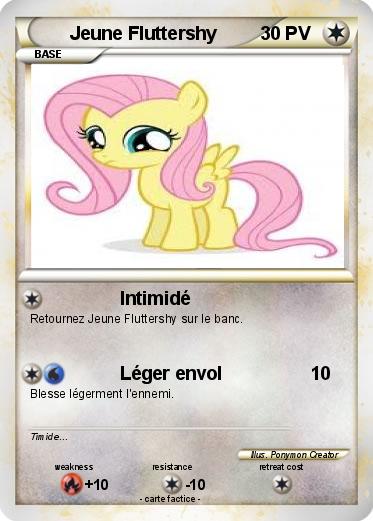 Pokemon Jeune Fluttershy