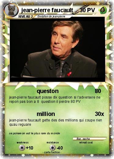 Pokemon jean-pierre faucault