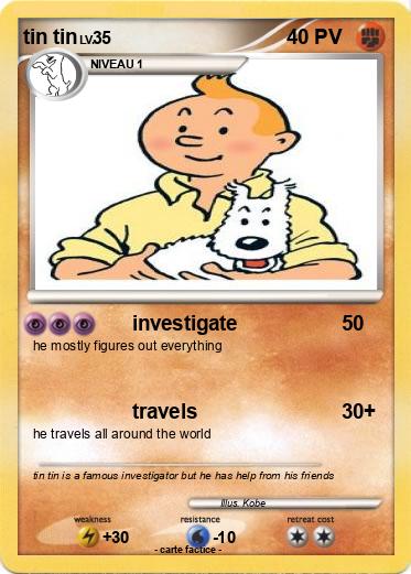Pokemon tin tin