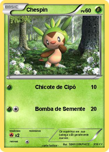 Pokemon Chespin