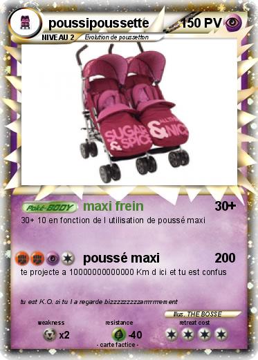 Pokemon poussipoussette