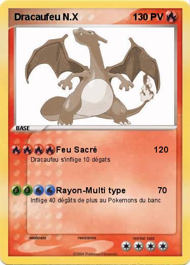 Pokemon Dracaufeu N.X