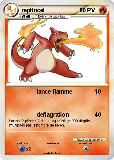 Pokemon reptincel