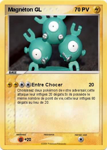 Pokemon Magnéton GL