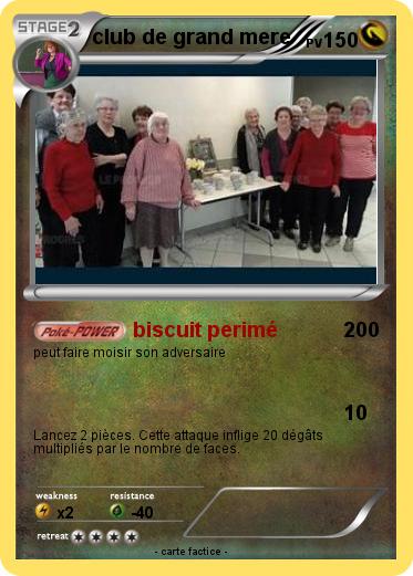 Pokemon club de grand mere