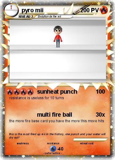 Pokemon pyro mii