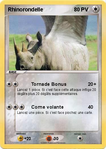 Pokemon Rhinorondelle 
