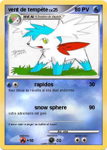 Pokemon vent de tempète