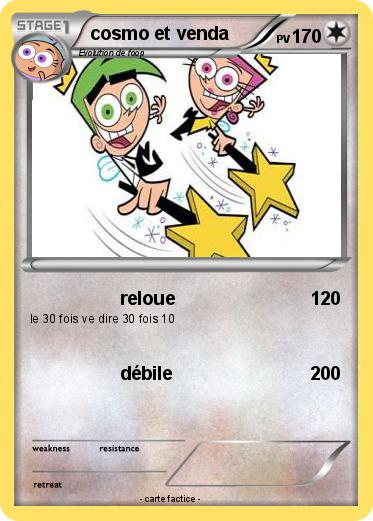 Pokemon cosmo et venda