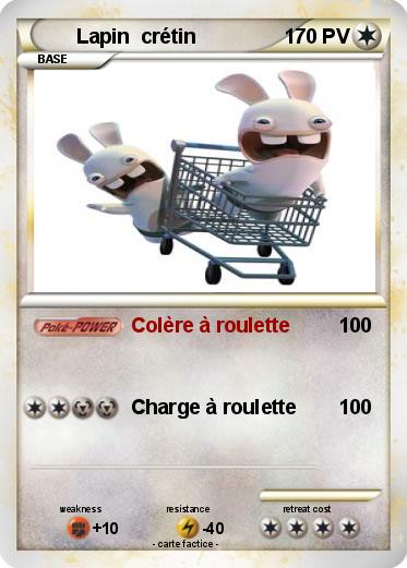Pokemon Lapin  crétin