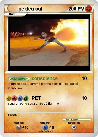 Pokemon pé deu ouf