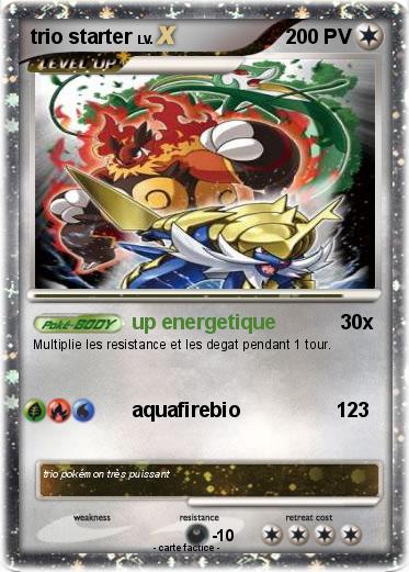 Pokemon trio starter