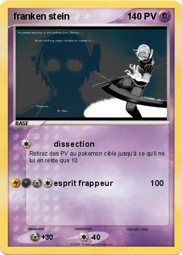 Pokemon franken stein
