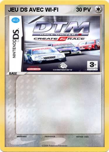 Pokemon JEU DS AVEC WI-FI