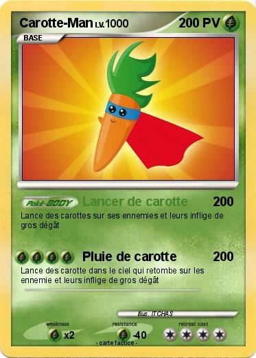 Pokemon Carotte-Man