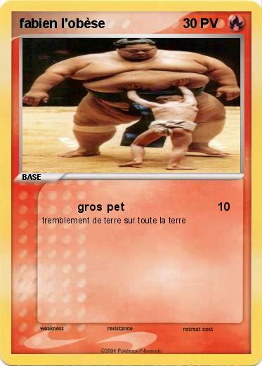Pokemon fabien l'obèse