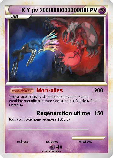 Pokemon X Y pv 2000000000000