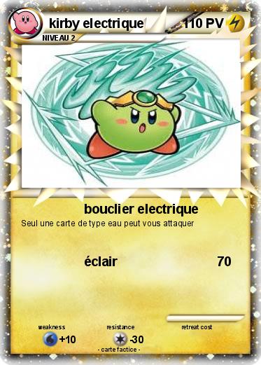 Pokemon kirby electrique