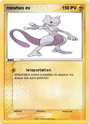 Pokemon mewtwo ex