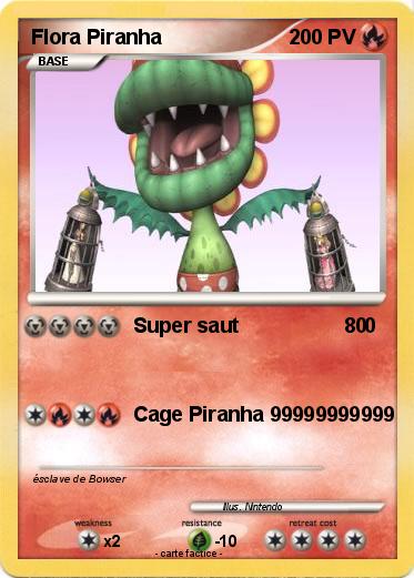 Pokemon Flora Piranha