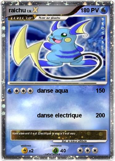 Pokemon raichu