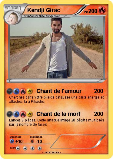 Pokemon Kendji Girac