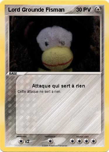 Pokemon Lord Grounde Fisman 