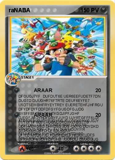 Pokemon raNABA