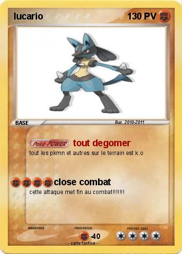 Pokemon lucario