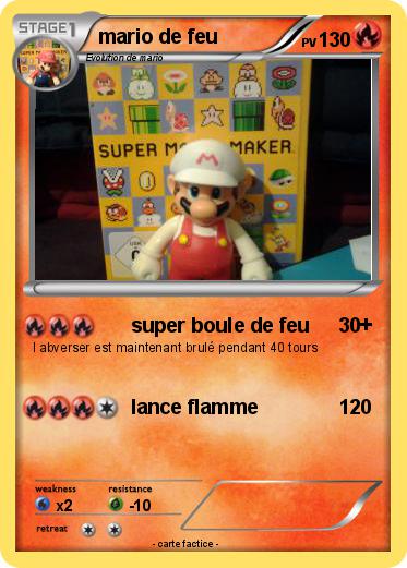 Pokemon mario de feu