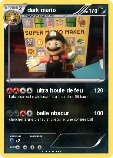 Pokemon dark mario