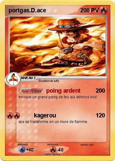 Pokemon portgas.D.ace