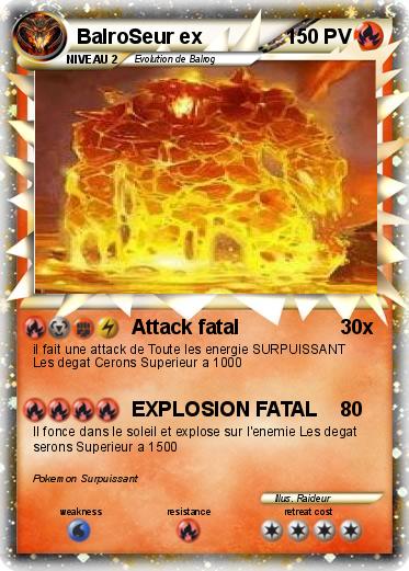 Pokemon BalroSeur ex