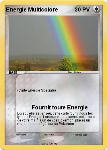 Pokemon Energie Multicolore