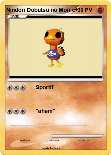 Pokemon Nindori Dōbutsu no Mori e+