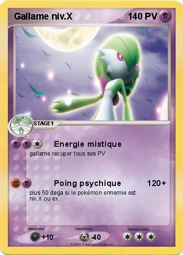 Pokemon Gallame niv.X