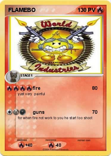 Pokemon FLAMEBO