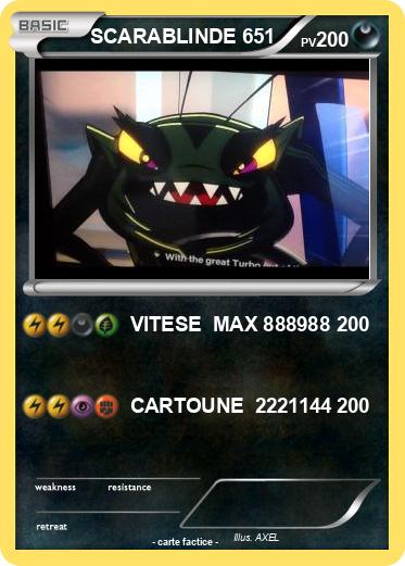Pokemon SCARABLINDE 651