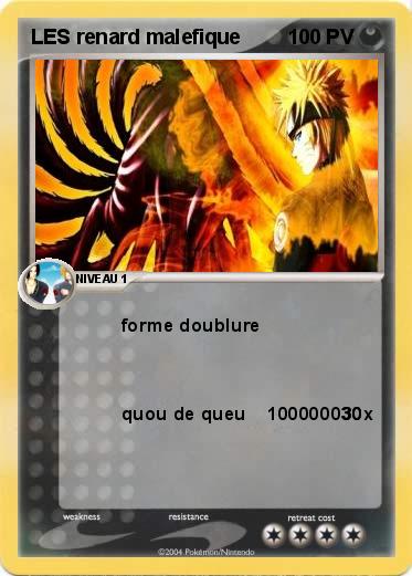 Pokemon LES renard malefique