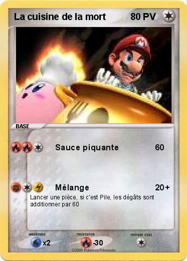 Pokemon La cuisine de la mort