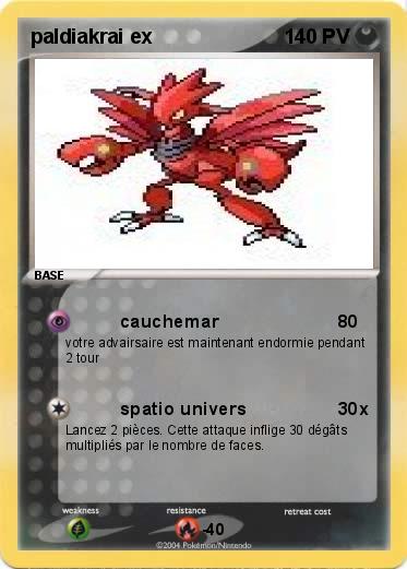 Pokemon paldiakrai ex 