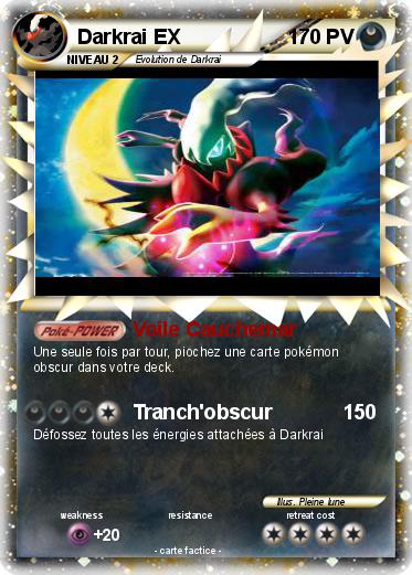 Pokemon Darkrai EX