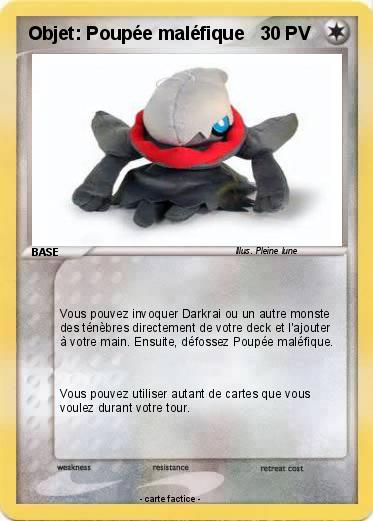 Pokemon Objet: Poupée maléfique