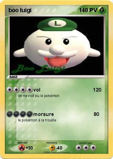 Pokemon boo luigi