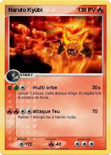 Pokemon Naruto Kyûbi
