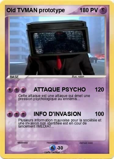 Pokemon Old TVMAN prototype