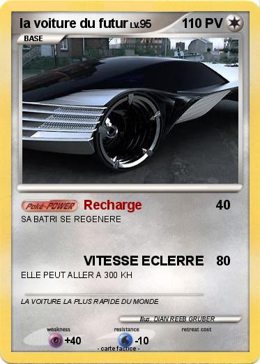 Pokemon la voiture du futur