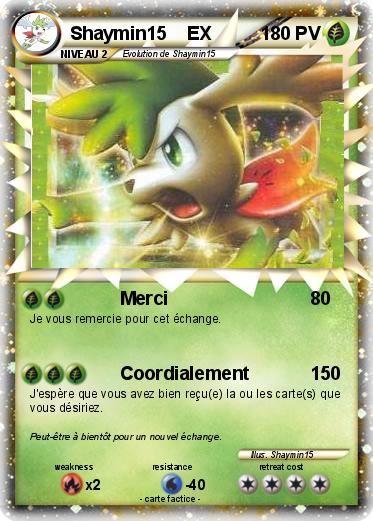 Pokemon Shaymin15    EX
