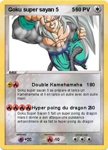 Pokemon Goku super sayan 5         5