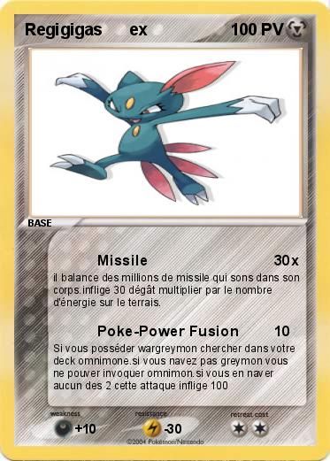 Pokemon Regigigas      ex